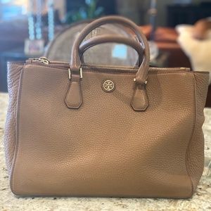 Tory Burch Robinson Pebbled Leather Tote